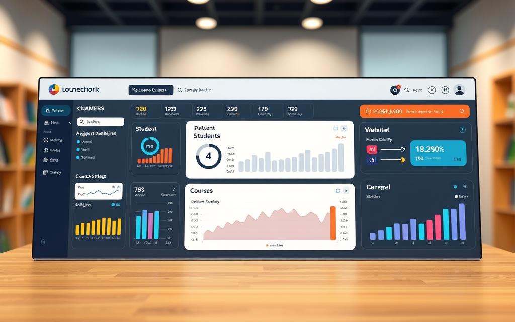 learning management systems dashboard